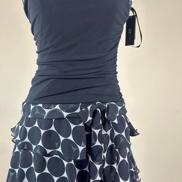 NWT Deadstock Iz Buyer Polka Dot Fairy Whimsigoth Ruffle Dress - Picture 2 of 4